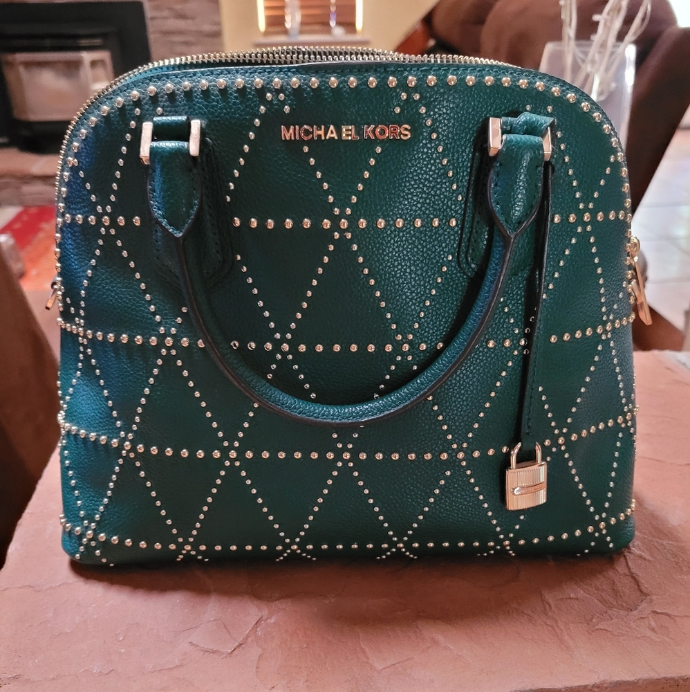 Gold Studded Bag